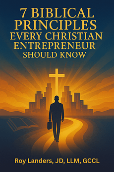 eBook cover - 7 Biblical Principles Every Christian Entrepreneur Should Know